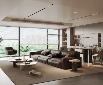 Modern A Living Room-ID:388304003
