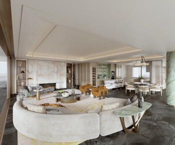 Modern A Living Room-ID:526125919