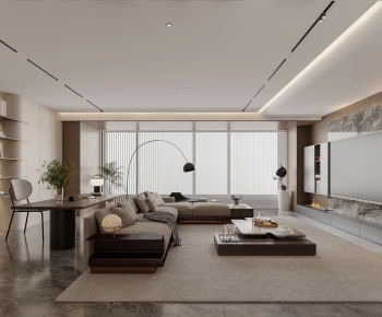 Modern A Living Room-ID:594609024