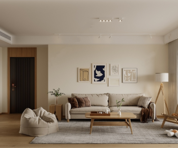 Nordic Style A Living Room-ID:293524039