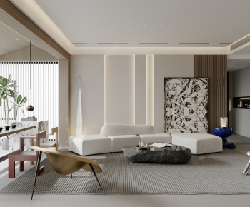 Modern A Living Room-ID:833311146