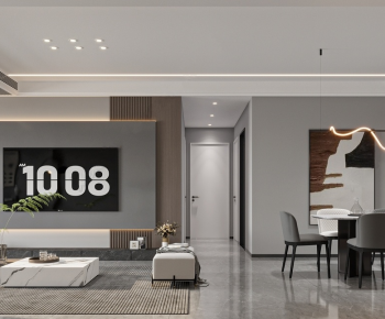 Modern A Living Room-ID:145334963