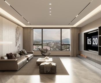 Modern A Living Room-ID:572891009