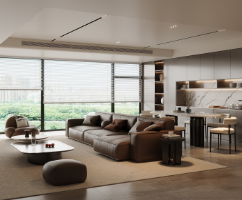 Modern A Living Room-ID:247504007