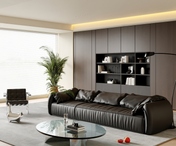 Modern A Living Room-ID:736818089