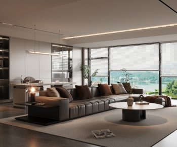 Modern A Living Room-ID:875771094