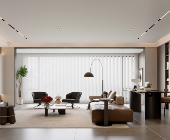 Modern A Living Room-ID:523540975