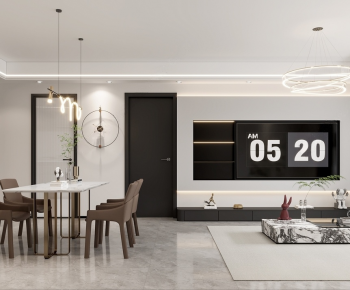 Modern A Living Room-ID:929092885