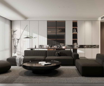 Modern A Living Room-ID:579750559