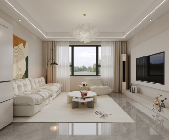 Modern A Living Room-ID:289093974