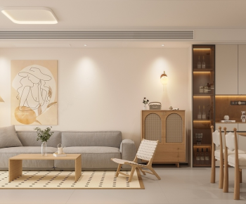 Modern A Living Room-ID:102458003