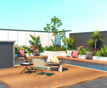 Modern Courtyard/landscape-ID:122869045