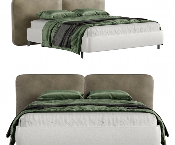 Modern Double Bed-ID:126352075