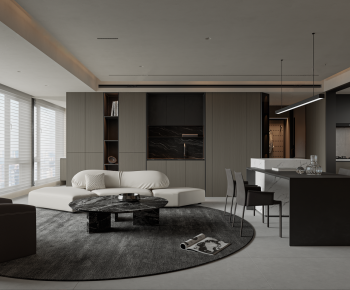 Modern A Living Room-ID:546842105