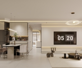 Modern A Living Room-ID:799794918