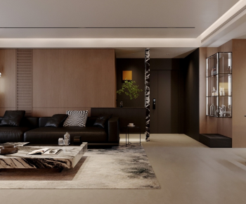Modern A Living Room-ID:550815113