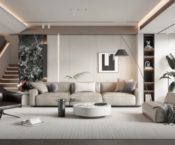Modern A Living Room-ID:753914127