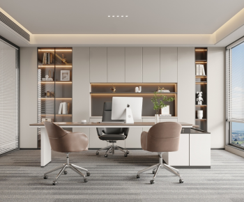 Modern Manager's Office-ID:660914908