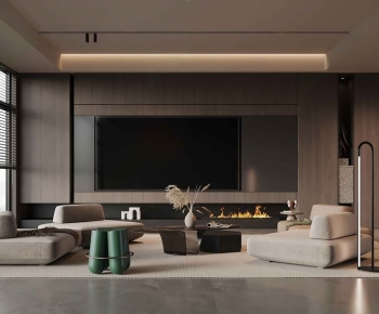 Modern A Living Room-ID:938541898