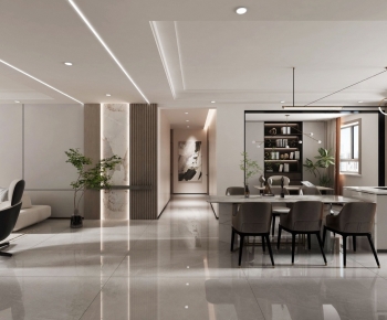 Modern A Living Room-ID:208349944