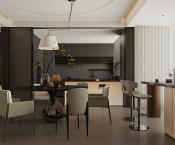 Modern Dining Room-ID:107389938