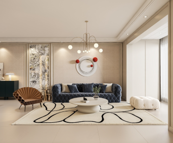 Modern A Living Room-ID:335588936