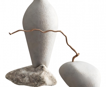 Wabi-sabi Style Clay Pot-ID:648474938