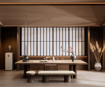 New Chinese Style Tea House-ID:743160292