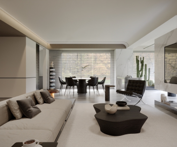 Modern A Living Room-ID:869115111