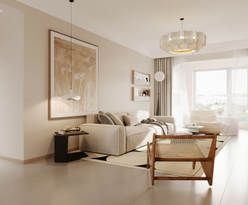 Modern A Living Room-ID:766801121