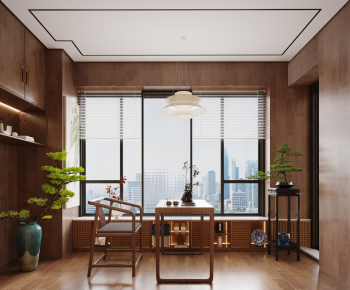 New Chinese Style Tea House-ID:889312982