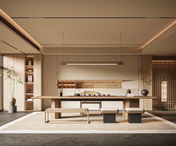 New Chinese Style Tea House-ID:365623007