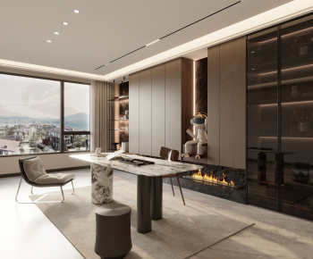 Modern Study Space-ID:533855925