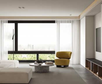 Modern A Living Room-ID:840548049