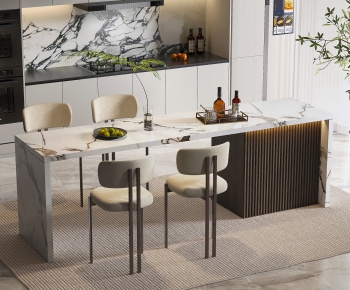 Modern Dining Table And Chairs-ID:397881989