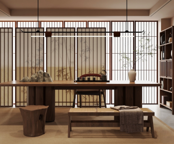 New Chinese Style Tea House-ID:262063038