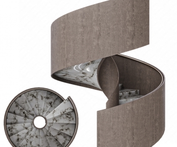 Modern Rotating Staircase-ID:584815038