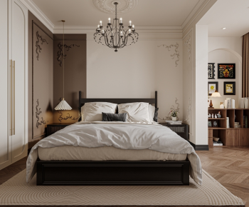 French Style Bedroom-ID:126909024