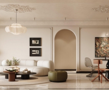 French Style A Living Room-ID:225070951