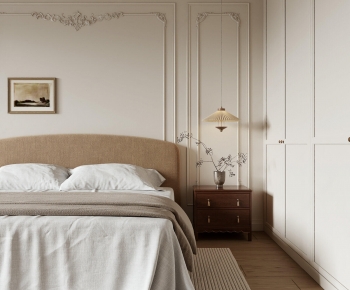 French Style Bedside Cupboard-ID:214629893