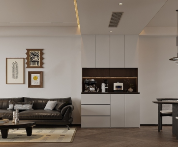 Modern A Living Room-ID:443176034