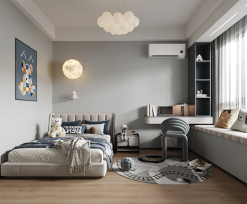 Modern Boy's Room And Son's Room-ID:953641891