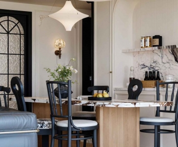 American Style Dining Room-ID:366377126