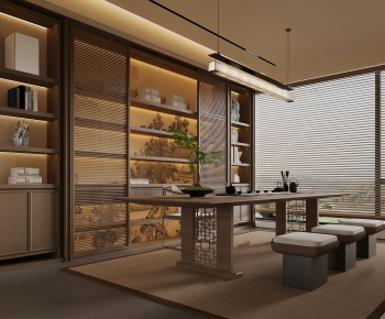 New Chinese Style Tea House-ID:308340074