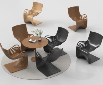 Modern Leisure Table And Chair-ID:412319901