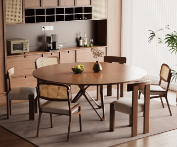 Modern Dining Table And Chairs-ID:130044946