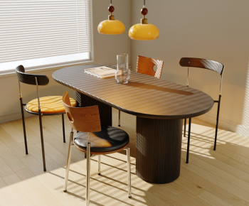 Modern Dining Table And Chairs-ID:564894912