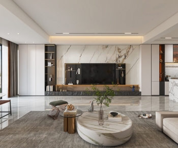 Modern A Living Room-ID:286628963