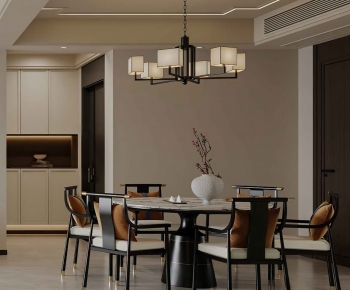 New Chinese Style Dining Room-ID:798288115