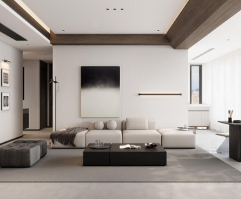 Modern A Living Room-ID:718751917
